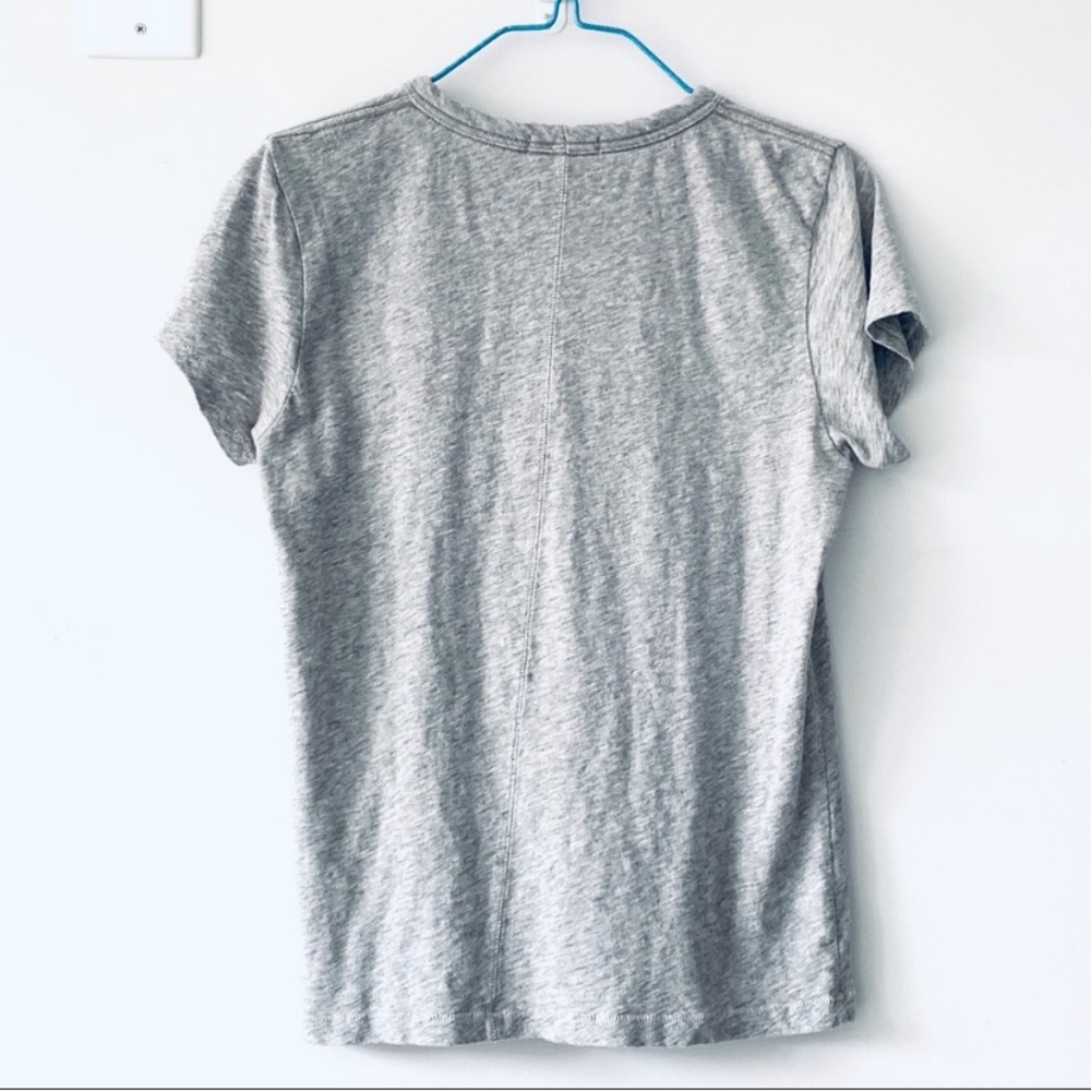 rag & bone New York Tee t-shirt Gray shirt top - Picture 4 of 7